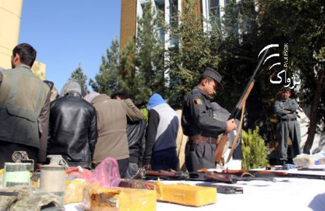 Kabul Police Detain 191  Crime Suspects in 2 Weeks